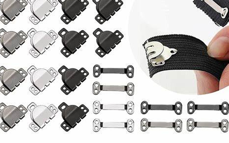 Asiabutton Non-Sew Trouser Hooks – The Ideal Fastening Solution for Skirts & Trousers