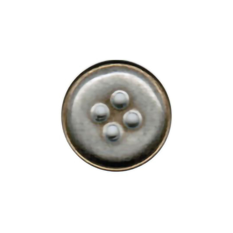 24L四孔铜面包合金四孔钮