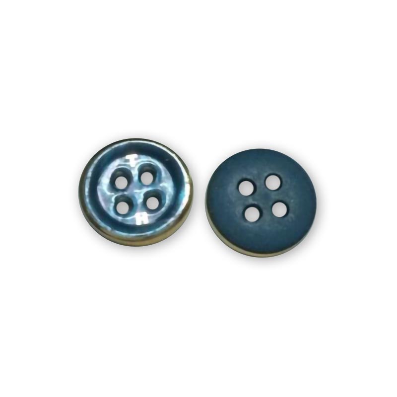 10mm彩虹电镀四孔钮