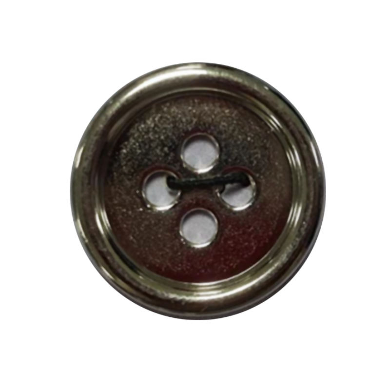 20mm 合金小圆边四孔钮