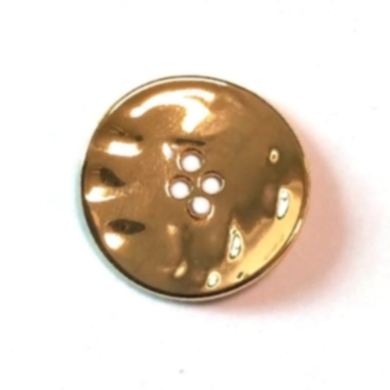 18mm Unflat 4-H Alloy Button