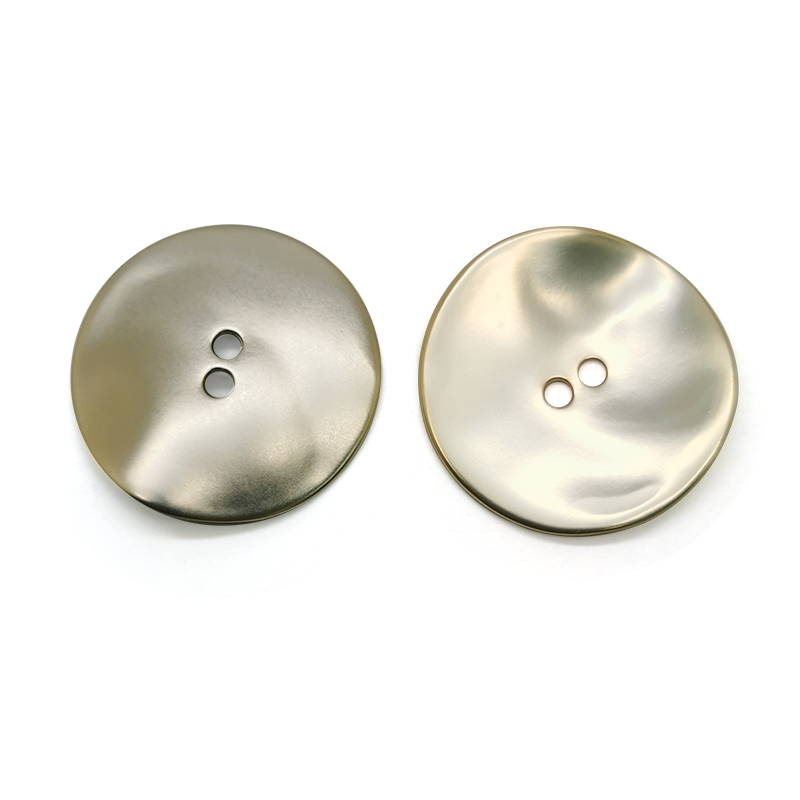 34.5mm Alloy Unflat Skirt Button