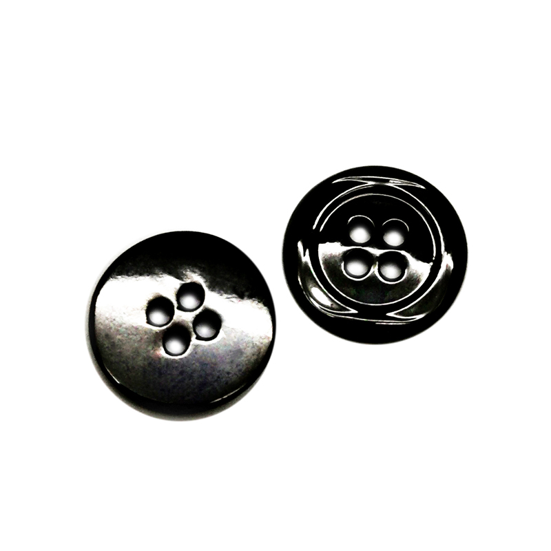 12mm 合金男装四孔钮