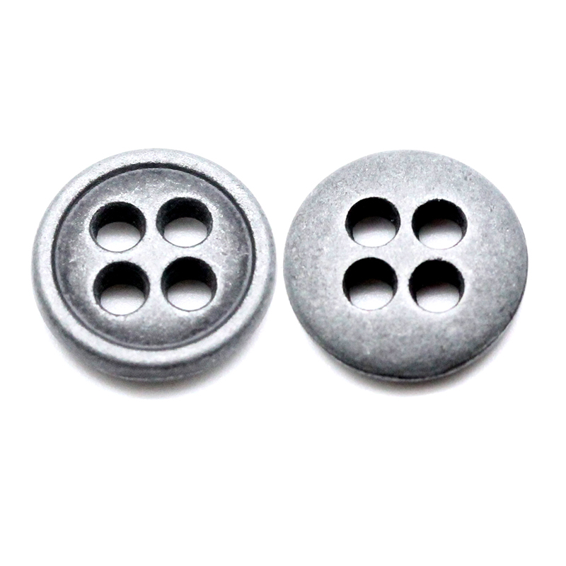 WA6366  10mm 合金四孔钮