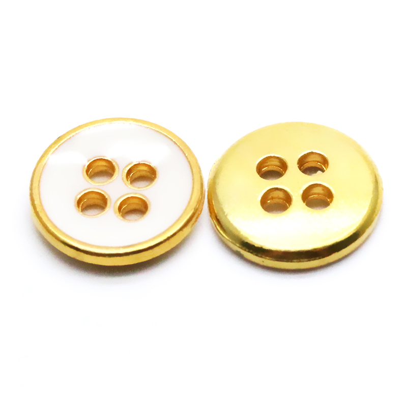 9mm 合金滴胶四孔钮