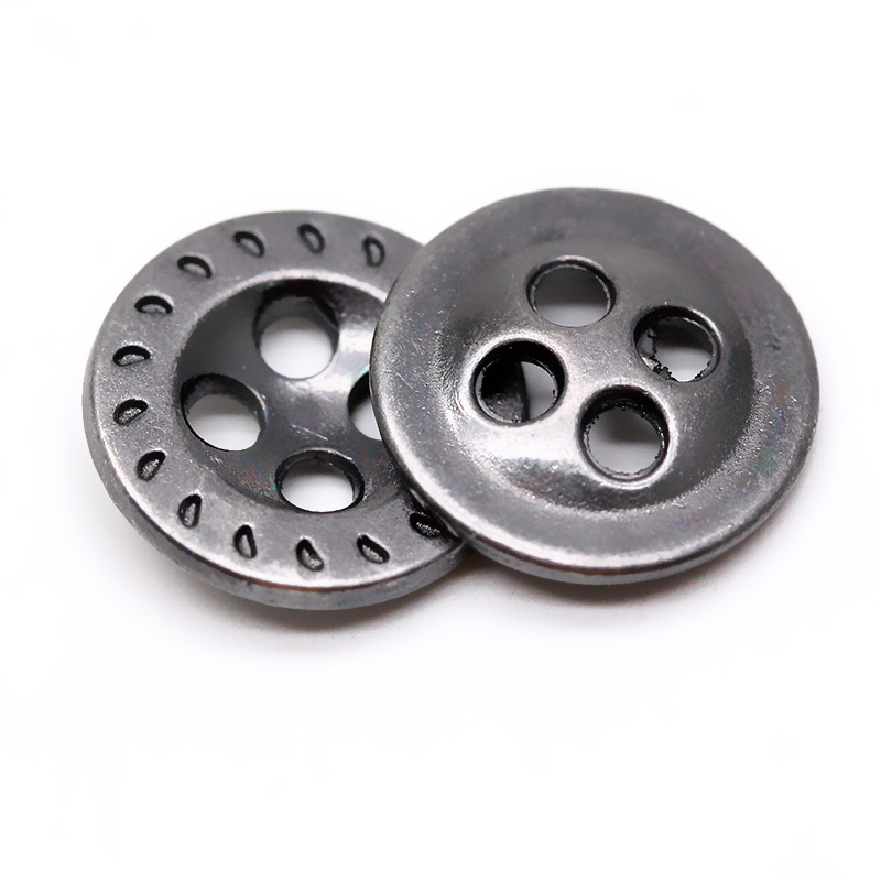 WA6207  18L-11.5mm合金四孔钮凹点