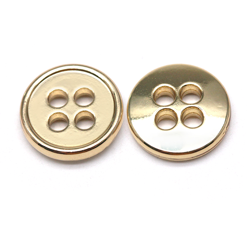 10mm合金四孔钮