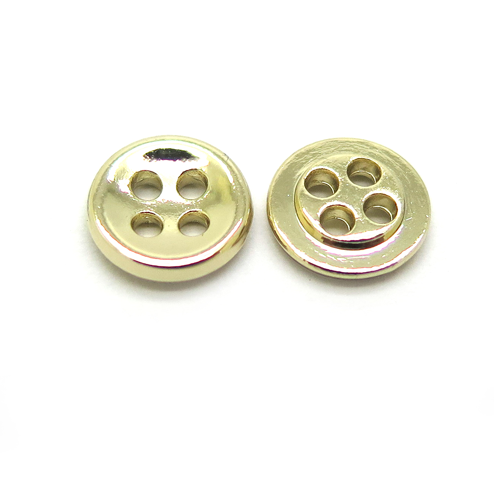 9mm 合金光身四孔钮