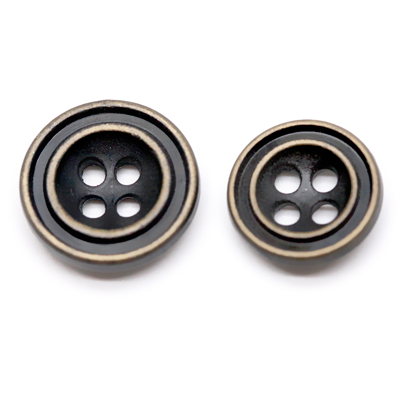 11.5mm双圈四孔钮