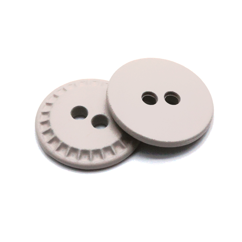 12mm 合金两孔钮   齿轮花