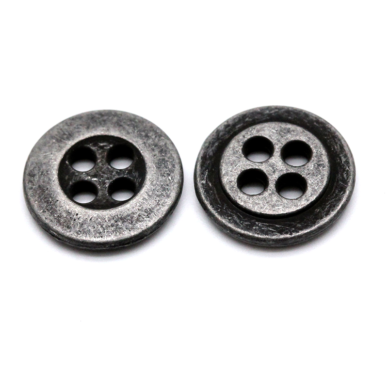 12.5mm合金四孔钮
