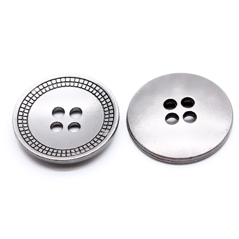 15mm合金四孔钮  网纹  点纹  方形纹  格仔纹