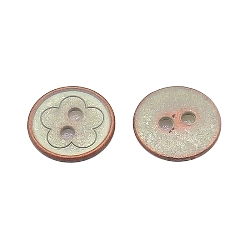 16L-10mm合金两孔钮