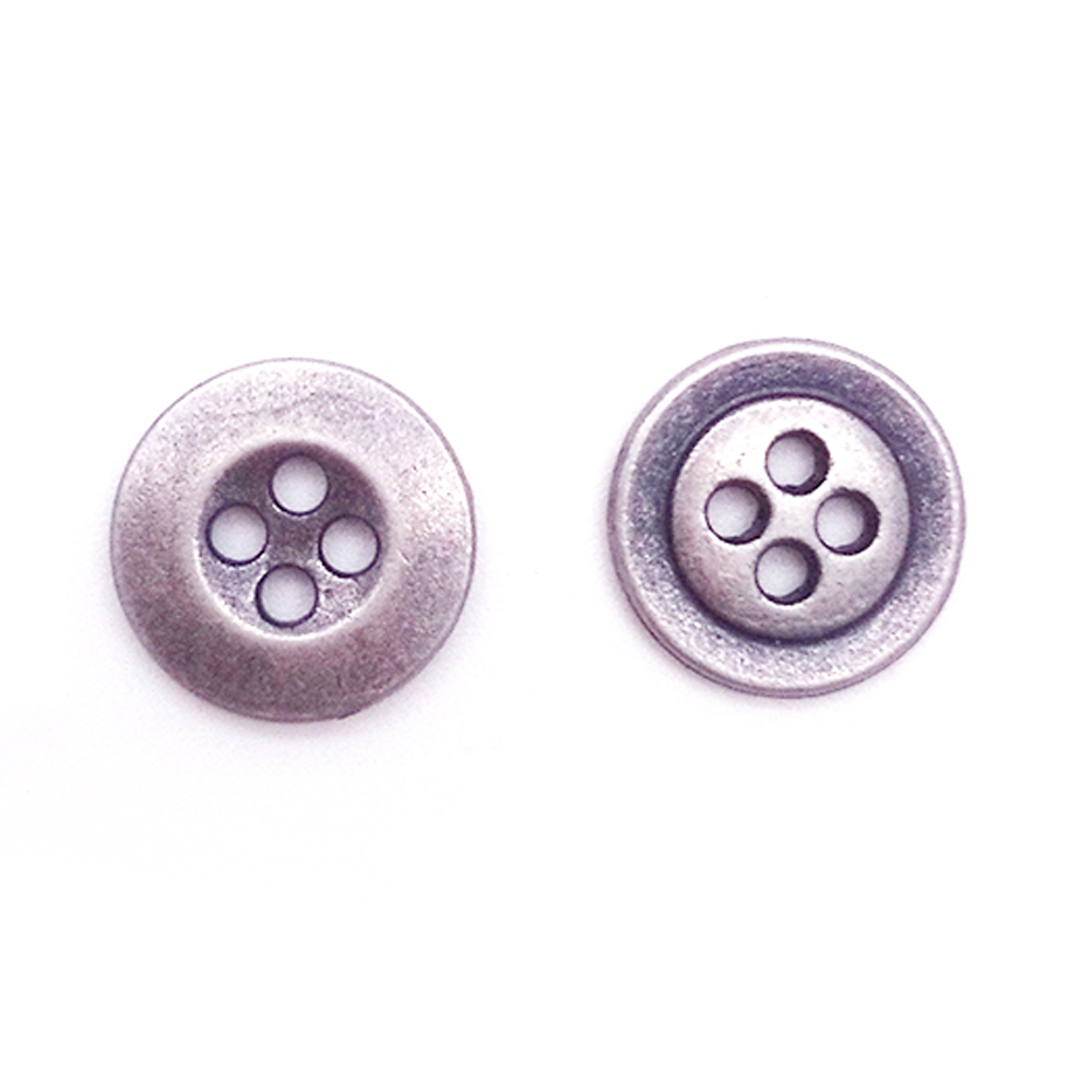 12mm合金四孔钮