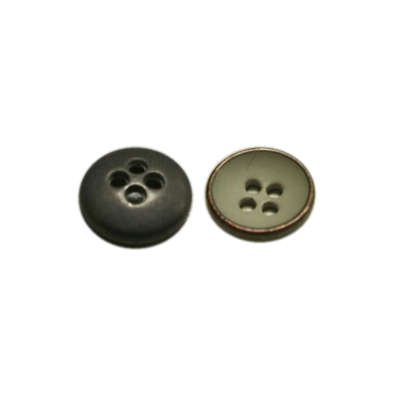 11.5mm合金四孔钮/总高：3.13mm