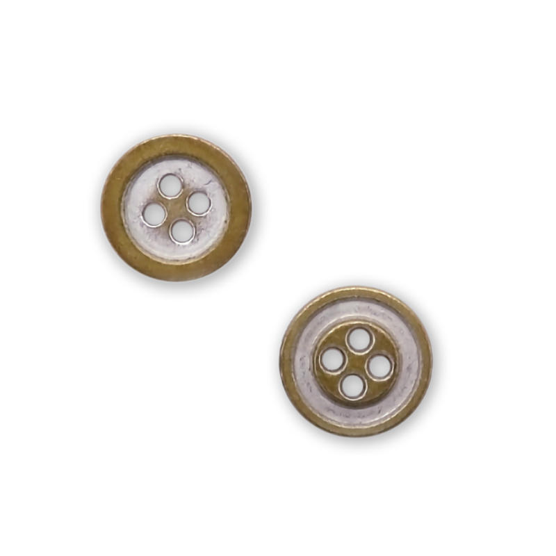 11.5mm合金四孔钮 大圆边