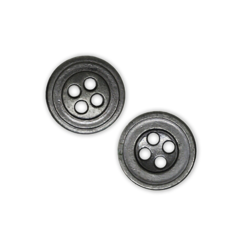 10.5mm合金四孔钮