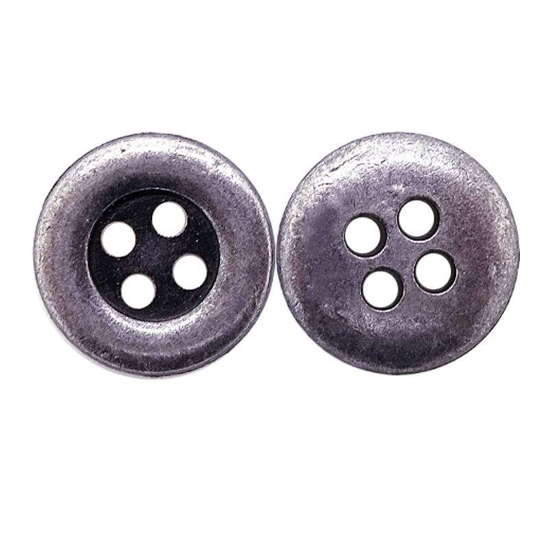 12mm合金四孔钮