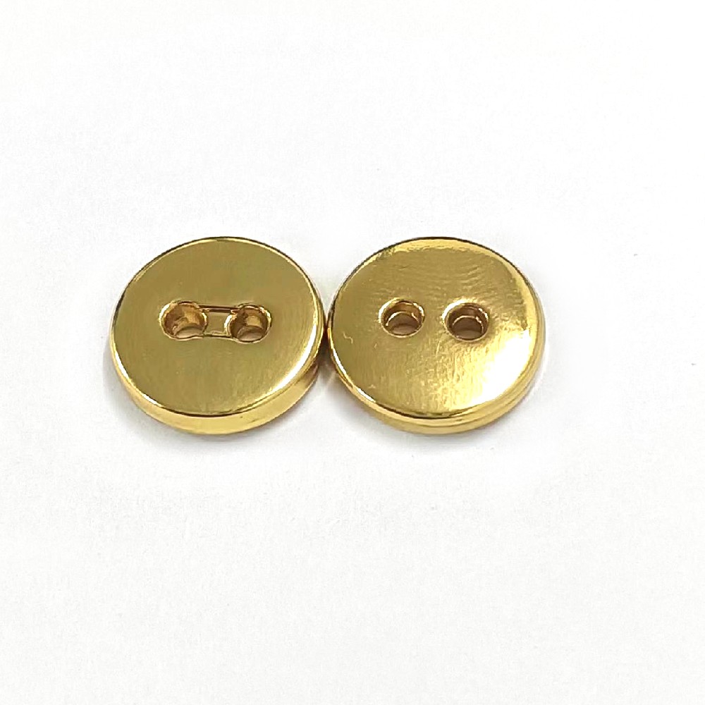 11.5mm双平面合金两孔钮 鱼眼扣