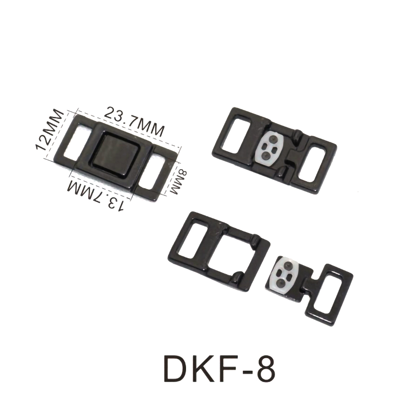8mm 内径文胸背扣-中间对扣