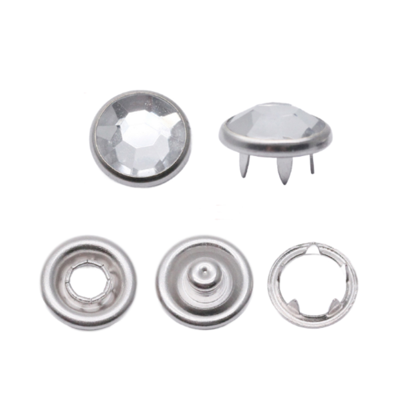 222# 10.0mm哑克叻珠光五爪扣