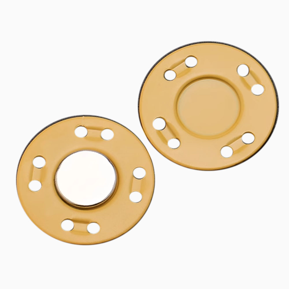 21mm八孔缝线磁铁按扣