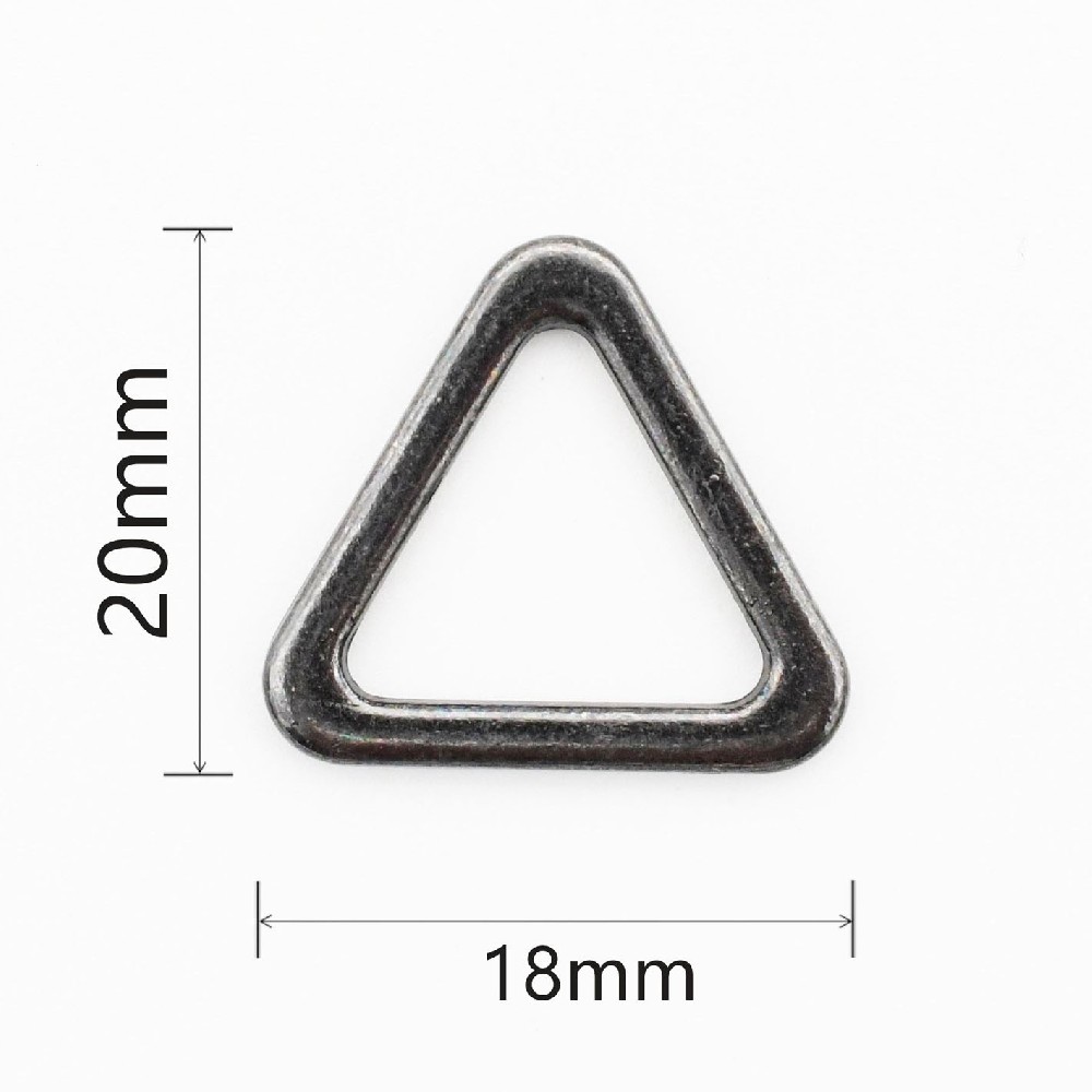 20X18X2mm 合金三角扣