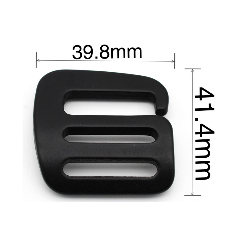 25mm铝制9字扣 厚度 3.9mm