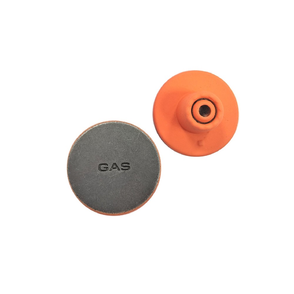 18mm 合金一体工字钮  GAS Logo