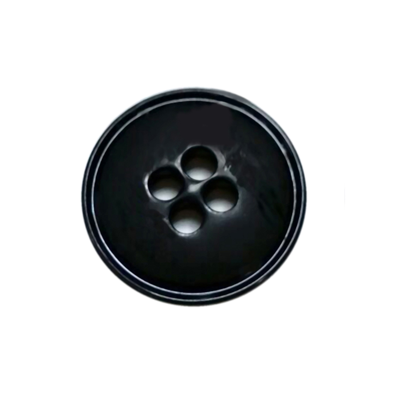 20mm小圆边凸肚光身四孔钮