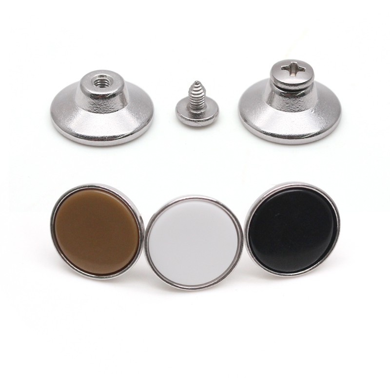 工字扣螺丝白底