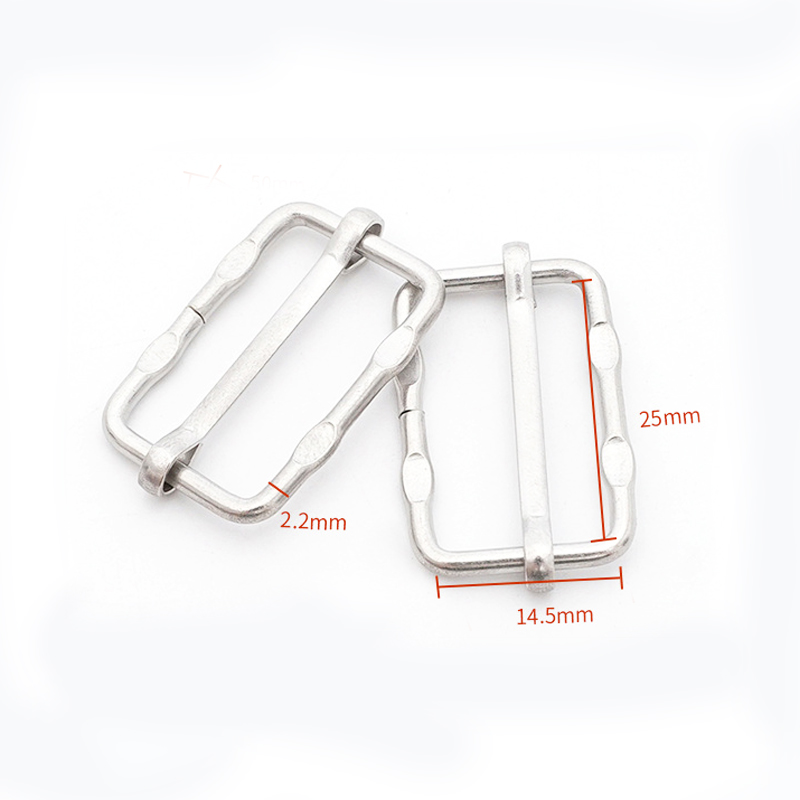 25*14.2*2.2mm 三档滑动扣  压花