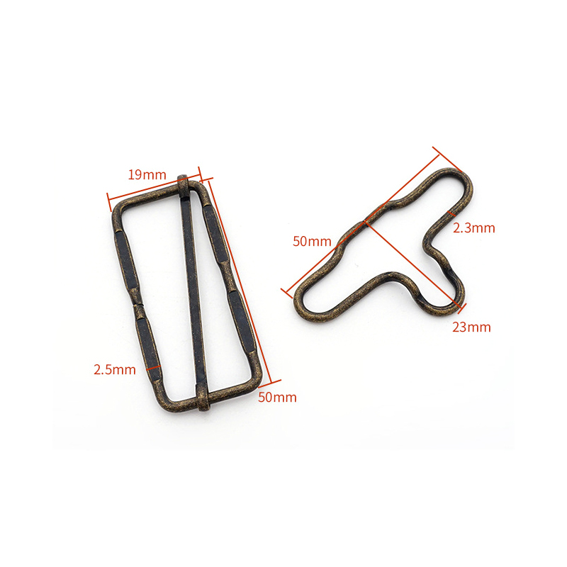 50mm花纹日字扣  凸扣