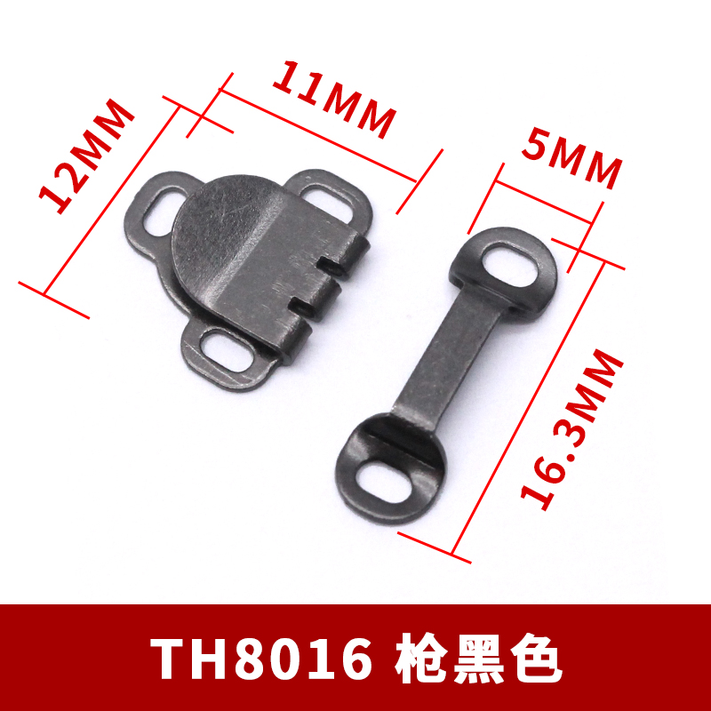 两件套手缝裤扣裙枪黑色