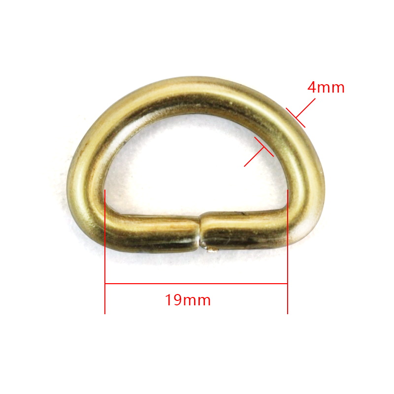19mm 铜D扣