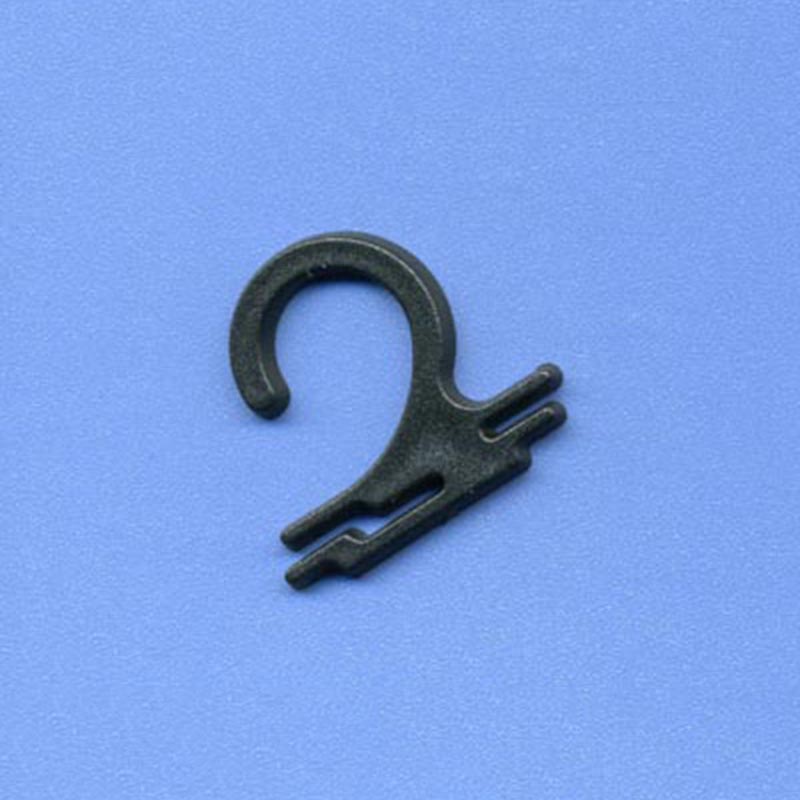 塑料挂勾问号勾帽子挂勾包装袋钩袜勾按扣钩毛巾勾