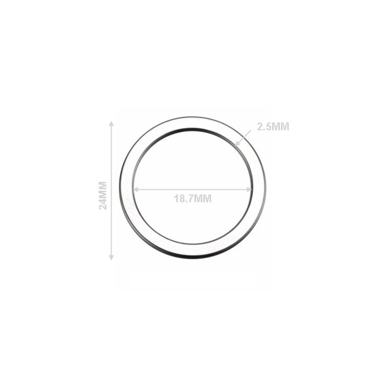 18mm锌合金圆圈扣