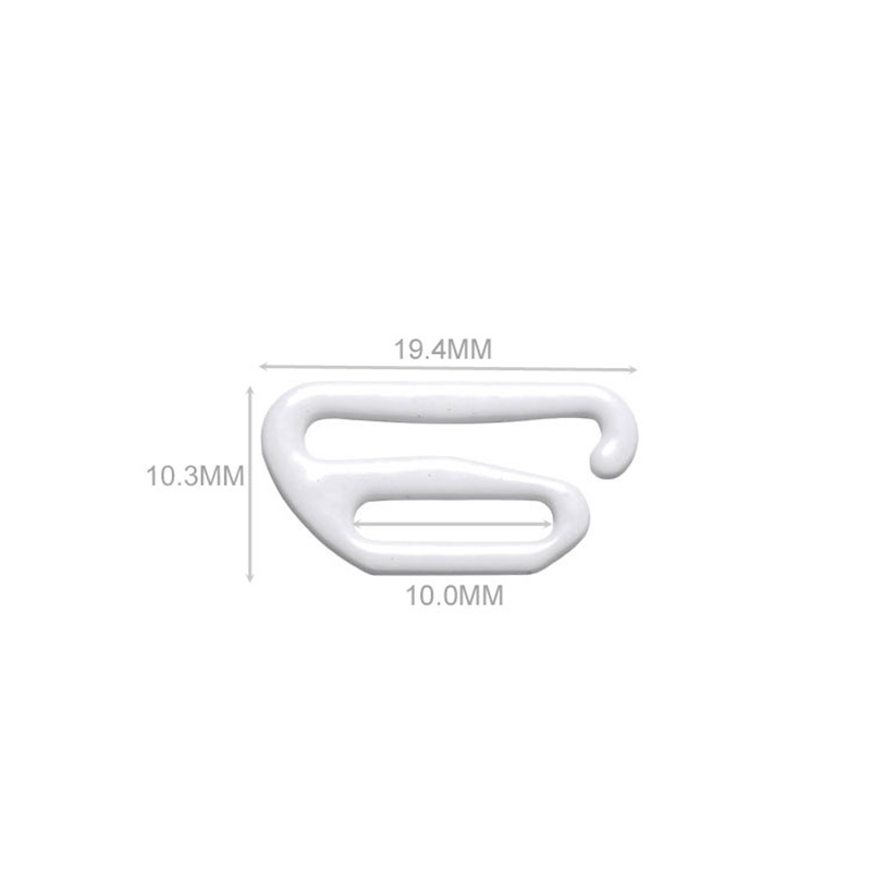 10mm异形9字扣文胸挂钩滑块