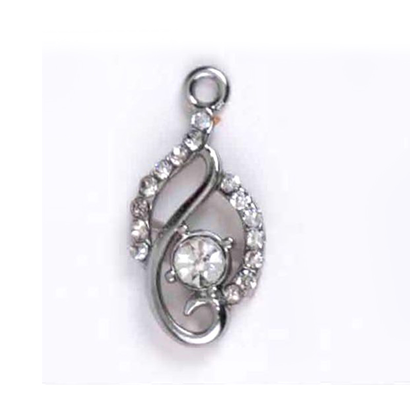 双层镶嵌氧化锆小太阳八星叠项链