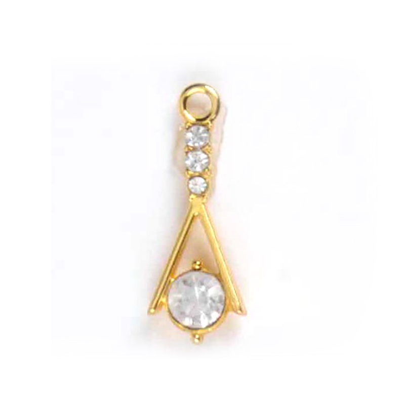 仿金空中飞人吊坠项链