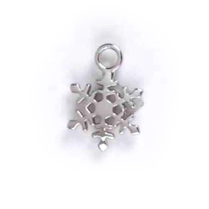 魅力雪花藏银吊坠仿古饰品