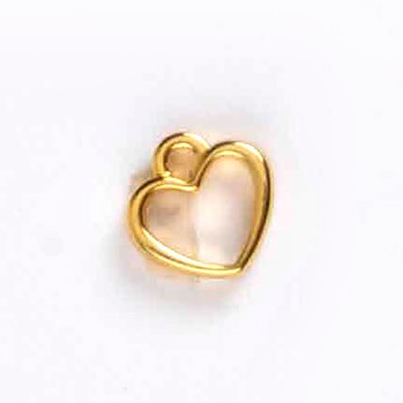 复古锌合金吊坠心形装饰