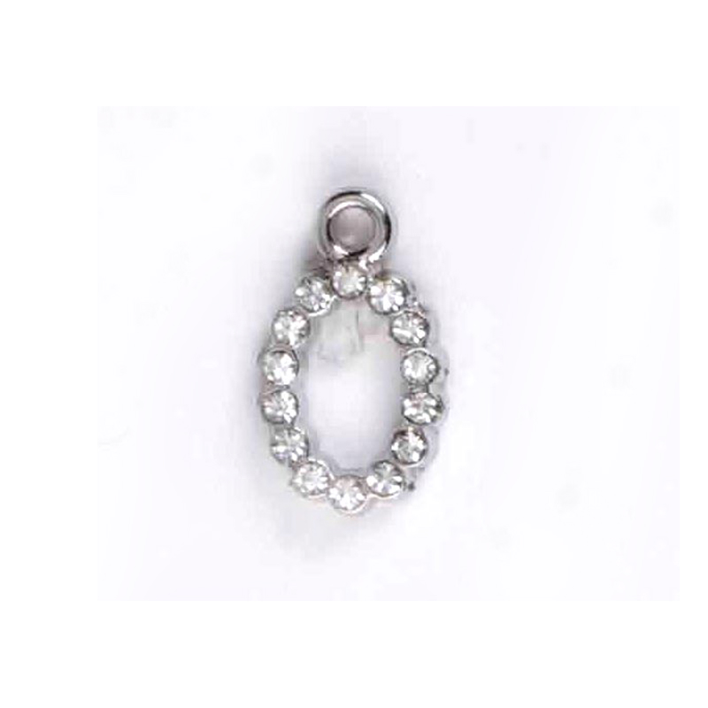 不锈钢镂空小圆形吊坠