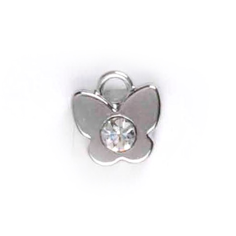 内衣扣蝴蝶吊坠