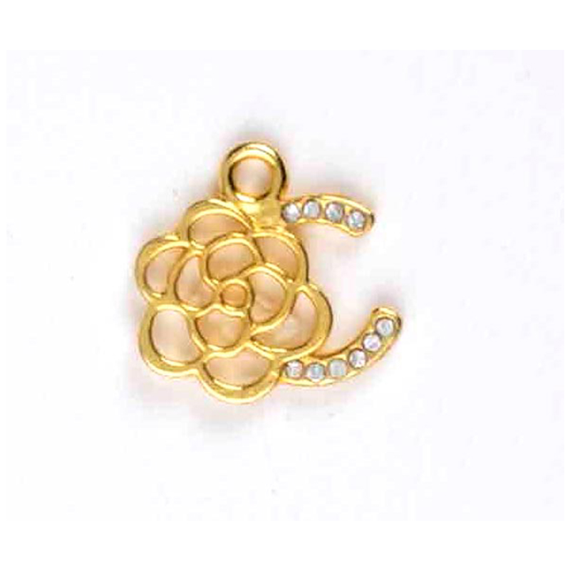 复古玫瑰带钻饰品