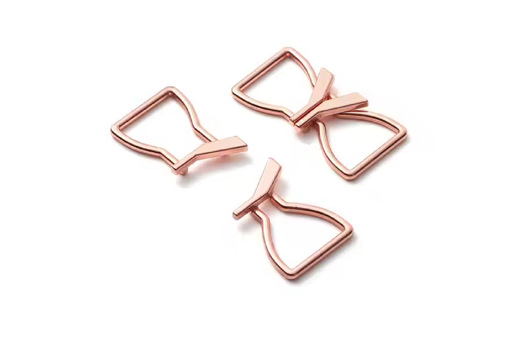 20~38毫米文胸扣  锌合金  银色 泳衣对扣