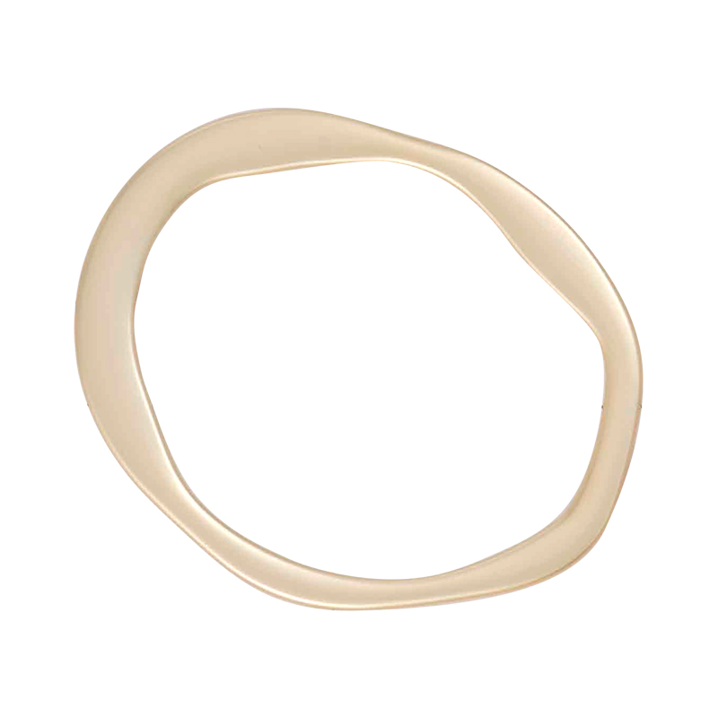 不规则金属环泳装比基尼连接扣环