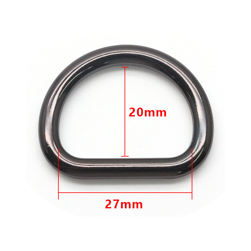 27ｍｍ锌合金D字扣