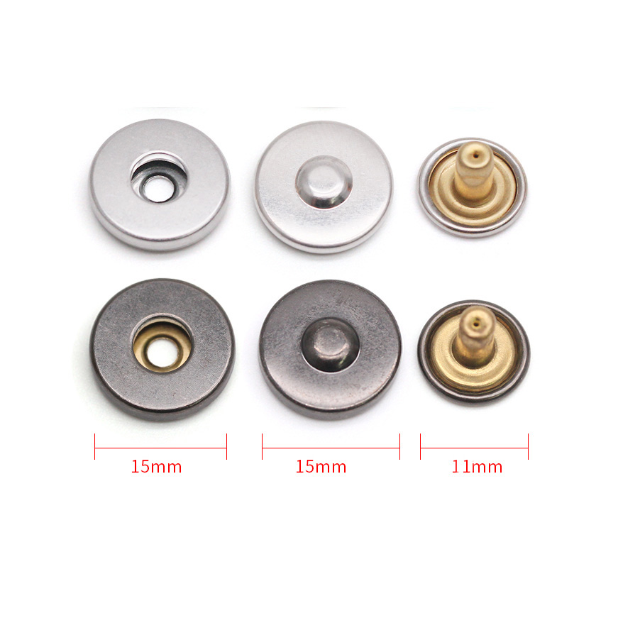 15mm Magnetic Snap Bottom 3 Parts