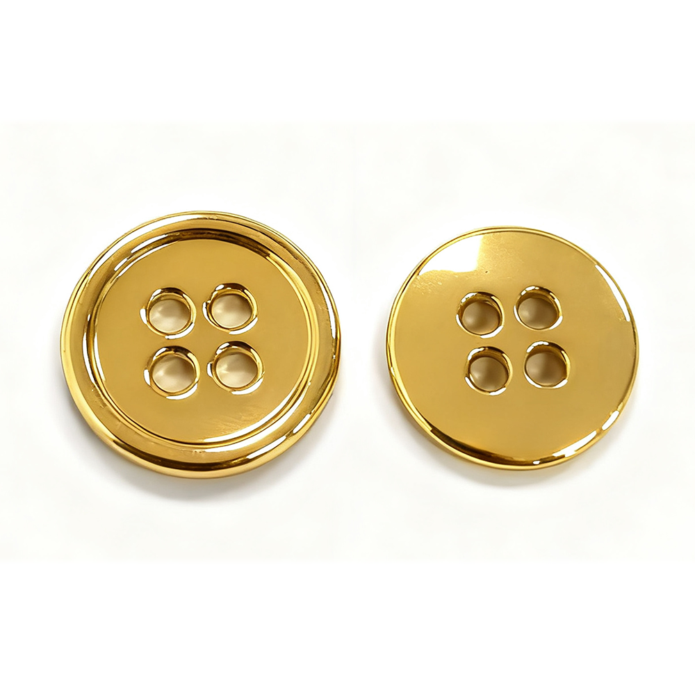 10.3mm合金小圆边四孔钮